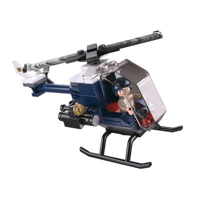 Sluban Policie 4into1 M38-B0638B Helikoptéra