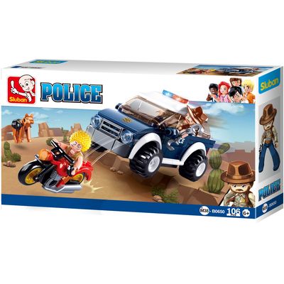 Sluban Policie M38-B0650 Offroad a zloděj na motorce