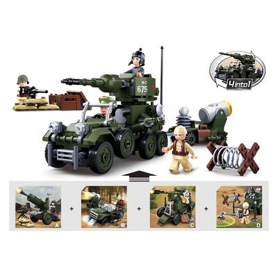 Sluban WWII M38-B0678C 4into1 Protiletadlové dělo