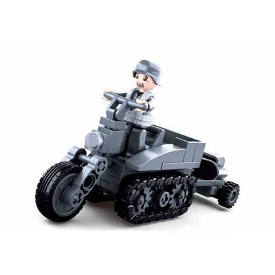 Sluban WWII M38-B0680B Motocykl s pásy