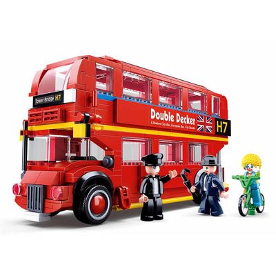 Sluban Modely M38-B0708 Double Decker autobus