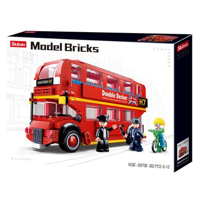 Sluban Modely M38-B0708 Double Decker autobus