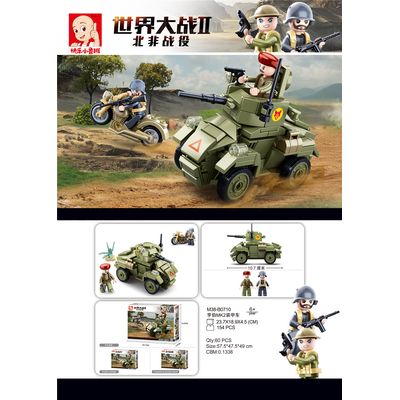 Sluban WWII M38-B0710 Malý obrněnec