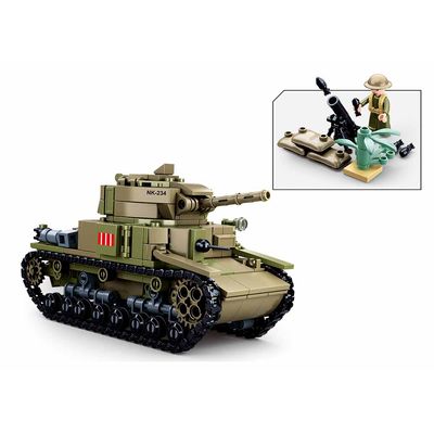 Sluban Army M38-B0711 Střední italský tank 2v1