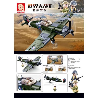 Sluban WWII M38-B0712 Lehká stíhačka