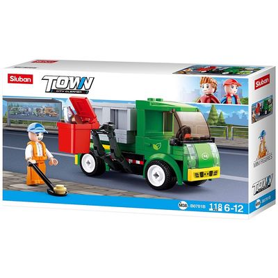 Sluban Town M38-B0781B Popelářský vůz