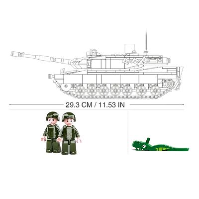 Sluban Model Bricks M38-B0839 Německý bitevní tank Leopard 2A5
