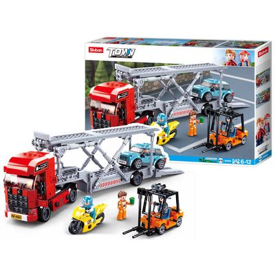 Sluban Town M38-B0880 Kamión pro přepravu aut