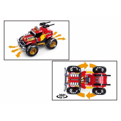 Sluban Power Bricks M38-B0991 RC Červený Off Road na dálkové ovládání