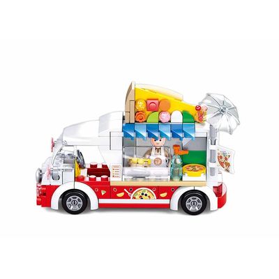 Sluban Girls Dream M38-B0993D Pizza vůz