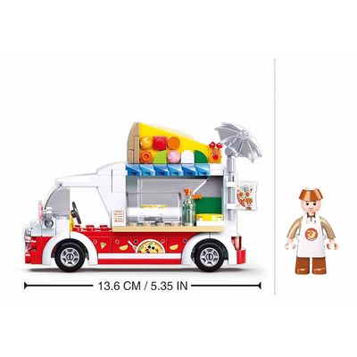 Sluban Girls Dream M38-B0993D Pizza vůz