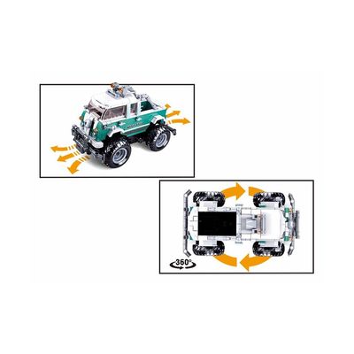 Sluban Power Bricks M38-B1020 Monster SUV vůz R/C T2 na dálkové ovládání