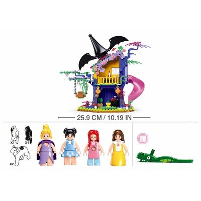 Sluban Girls Dream Čarodějky M38-B1057 Kouzelný stromový dům