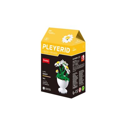 Sluban Flowers M38-B1077 Květiny jarní malé Displej 6 ks