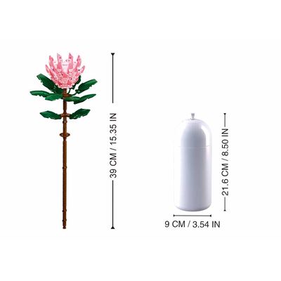 Sluban Flowers M38-B1101-03 Protea velká ve váze