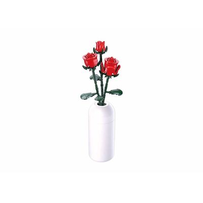Sluban Flowers M38-B1101-04 Červená růže ve váze