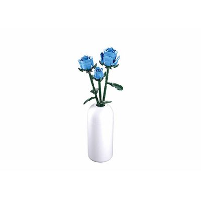Sluban Flowers M38-B1101-11 Modrá růže ve váze