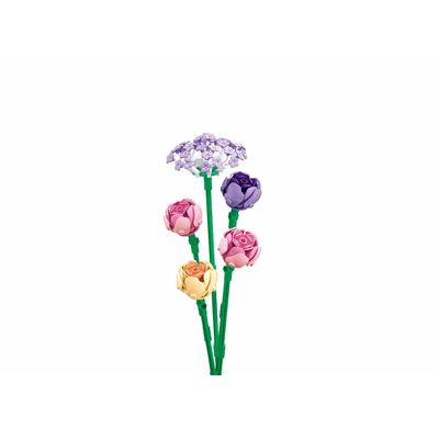 Sluban Flowers M38-B1101-17 Pivoňky ve váze