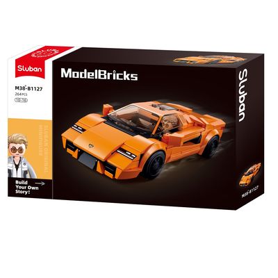 Sluban Model Bricks M38-B1127 Sportovní vůz 2002