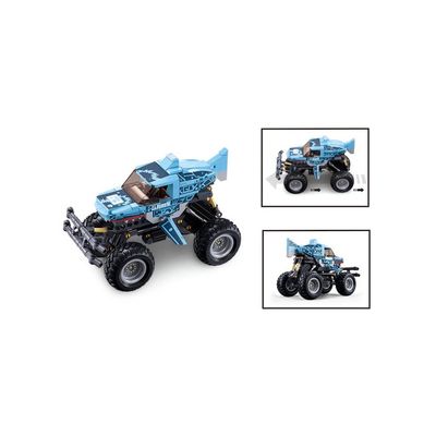 Sluban Power Bricks Natahovací Off-road Modrý Žralok