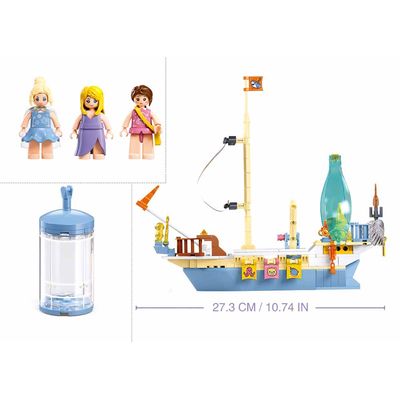 Sluban Girls Dream Cesta za pokladem M38-B1173 Loď pro lovce pokladů