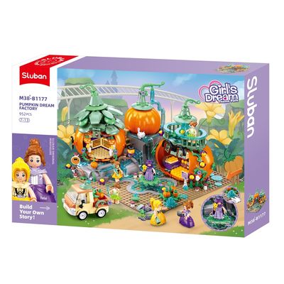 Sluban Girls Dream Pumpkin M38-B1177 Kouzelná dýňová vesnička