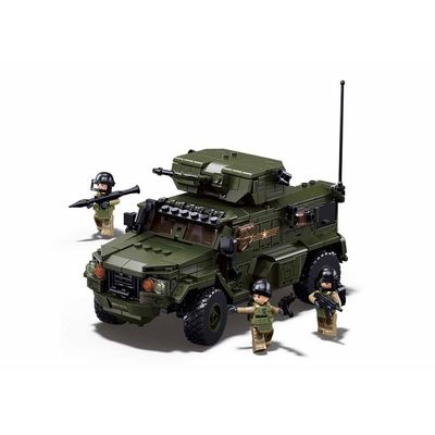 Sluban Model Bricks M38-B1179 Obrněné bojové vozidlo Typhoon VDVS v měřítku 1:35