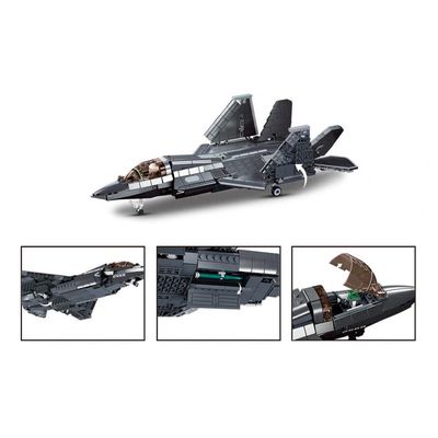 Sluban Stealth Aircraft Metal, verze s kovovým povlakem J-35S M38-B1186