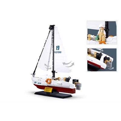Sluban Model Bricks M38-B1190 Rychlá loď Rodeo v měřítku 1:35