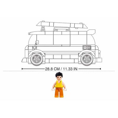 Sluban Model Bricks M38-B1191 Surfařský vůz TS-1 v měřítku 1:35
