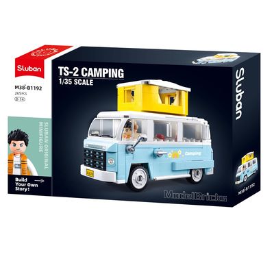 Sluban Model Bricks M38-B1192 Obytný vůz TS-2 v měřítku 1:35