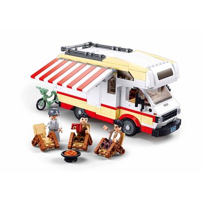 Sluban Model Bricks M38-B1193 Obytný vůz TS-3 v měřítku 1:35