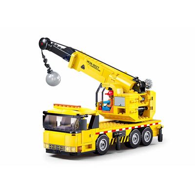 Sluban Town M38-B1195 Autojeřáb s demoliční koulí