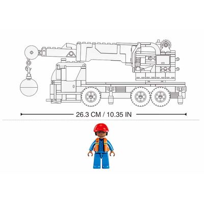 Sluban Town M38-B1195 Autojeřáb s demoliční koulí