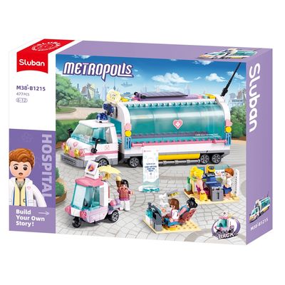 Sluban Metropolis M38-B1215 Mobilní ošetřovací vůz