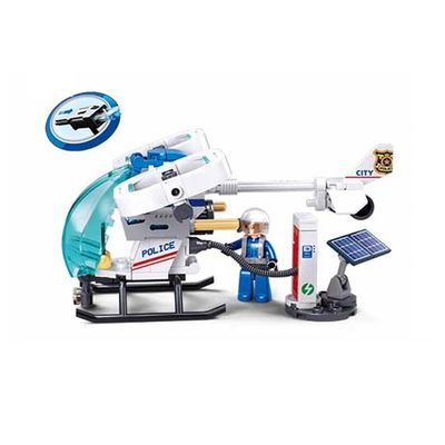Sluban Metropolis M38-B1217C Vrtulník Air Patrol: Vzdušná hlídka