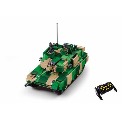 Sluban Power Bricks M38-B7071 R/C ZTZ-99AS Tank na dálkové ovládání