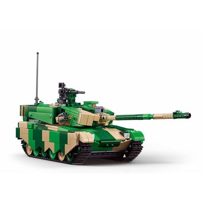 Sluban Power Bricks M38-B7071 R/C ZTZ-99AS Tank na dálkové ovládání