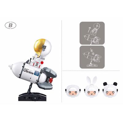 Sluban Pleyerid M38-P8001 Astronaut na Marsu B