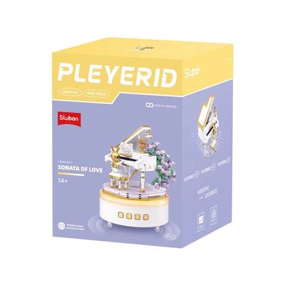 Sluban Pleyerid M38-P8013 Hrací skříňka Piano Sonáta lásky