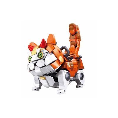 Sluban Pleyerid M38-P8018 Mechanická kočka oranžová