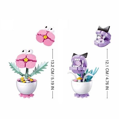 Sluban Flowers M38-P8029 Rostliny v květináči Displej 6 ks