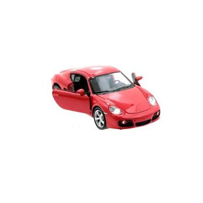 Welly -  Porsche Cayman S 1:34 červené