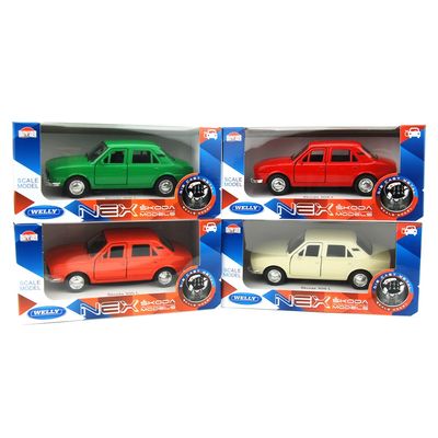 Welly Škoda 105 L 1:34 bílá