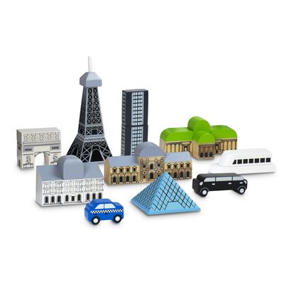 Wonderworld Svítící kostky Paris
