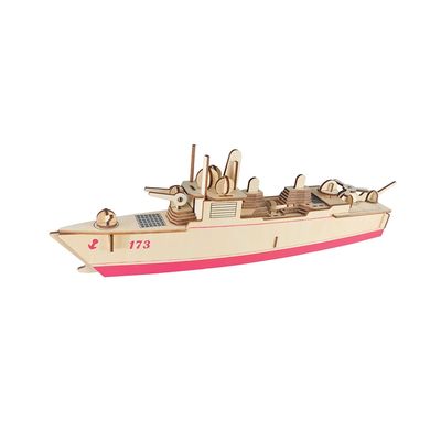 Woodcraft Dřevěné 3D puzzle Torpédoborec 052D