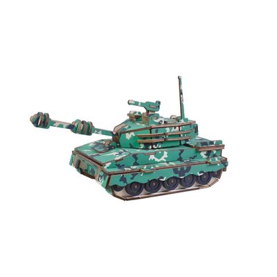 Woodcraft Dřevěné 3D puzzle Střední tank