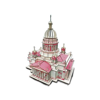 Woodcraft Dřevěné 3D puzzle Issa Kievs Cathedral