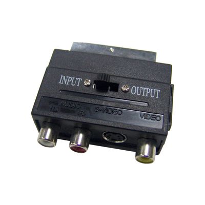 Sencor SAV 151-000 SCART konektor - 3x RCA/M+S-video konektor
