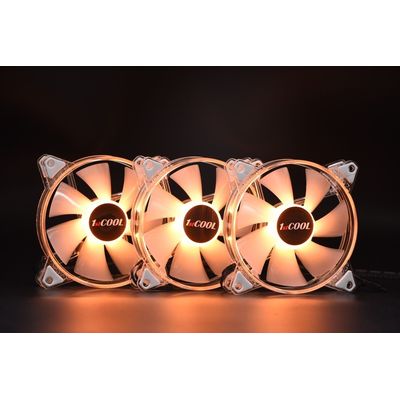 1stCOOL KIT AURA EVO CRYSTAL ARGB 3x CRYSTAL White ventilátor + ARGB Nano řadič